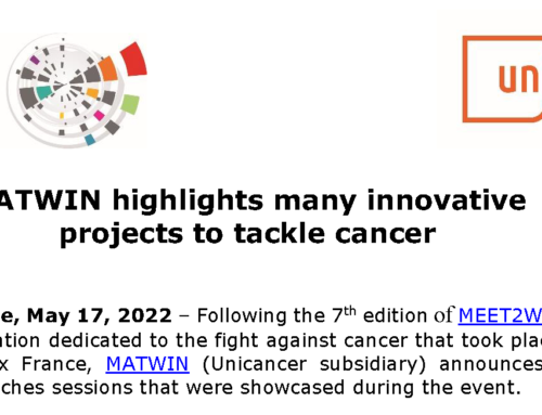 PR:  MATWIN highlights many innovative projects to tackle cancer
