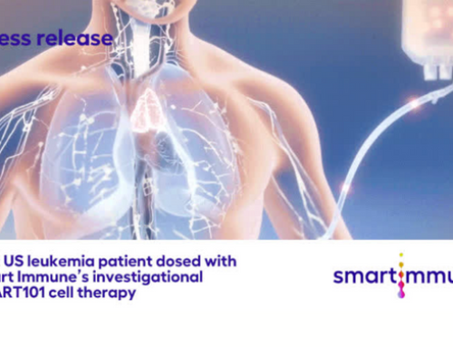 Smart Immune : Premier patient américain atteint de leucémie recevant la thérapie cellulaire expérimentale SMART101